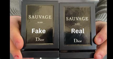 real vs fake dior fragrances|dior sauvage cellophane.